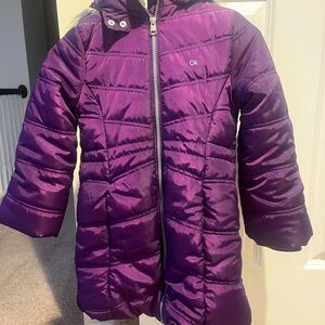 Brand New Calvin Klein girls coat size 5/6.  Non smoking pet free home